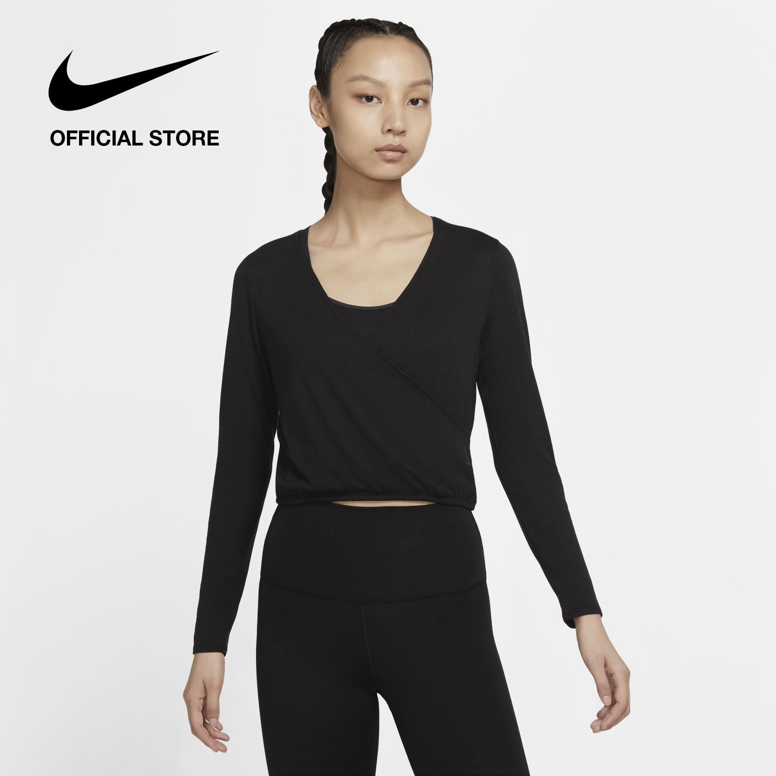 Nike Women's Yoga Long-Sleeve Top 