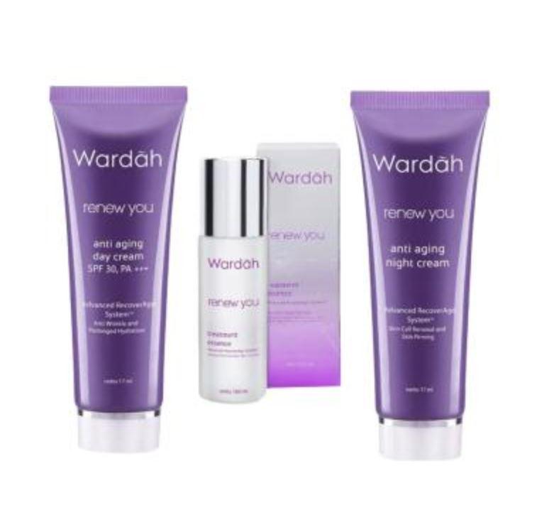 wardah renew you anti aging night cream