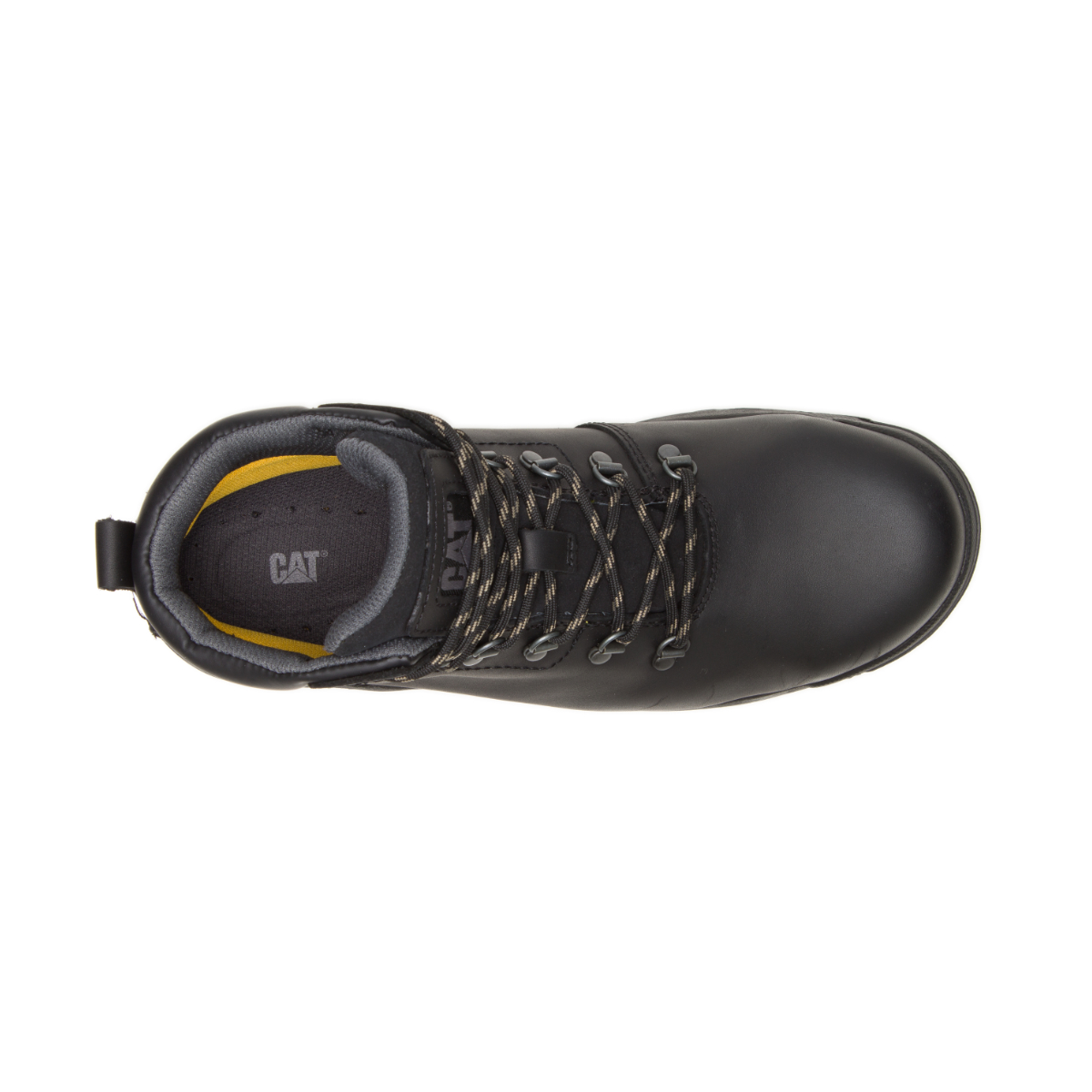 Caterpillar Women's Mae Steel Toe Waterproof Work Boots Black