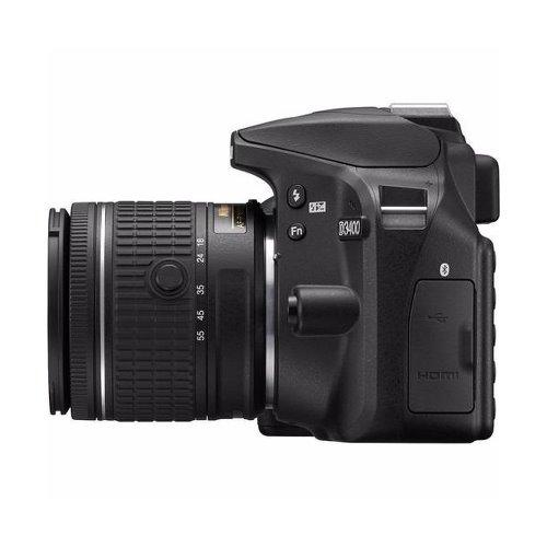 Nikon D3400 with AFs18-55mm VR Kit black -warranty