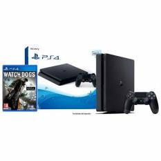 Playstation 4 slim console PS4 (500GB) + Watch Dogs game