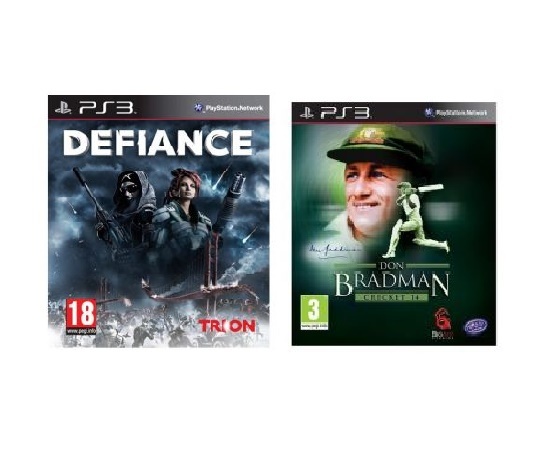 PS3 Defiance + PS3 Don Bradman Cricket 14
