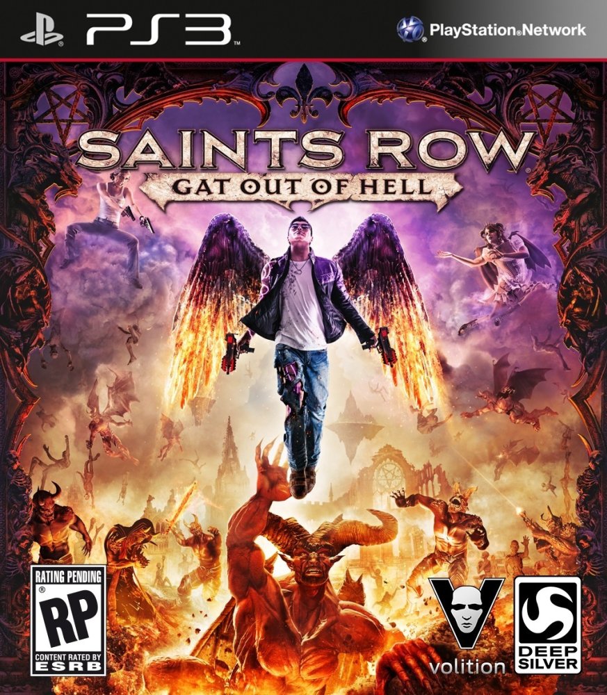 PS3 Saints Row Gat Out Of Hell First Edition