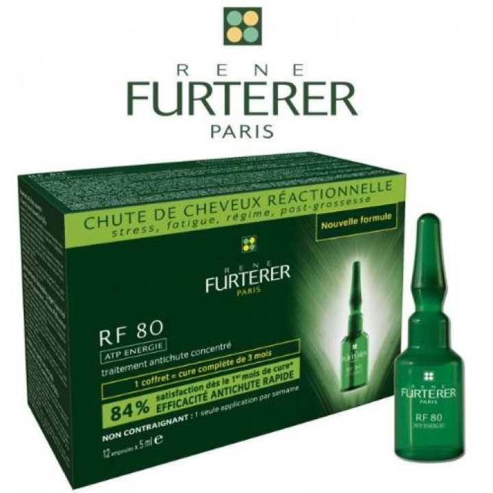 Rene Furterer RF 80 Concentrated Serum 12 ampoules Lazada Singapore