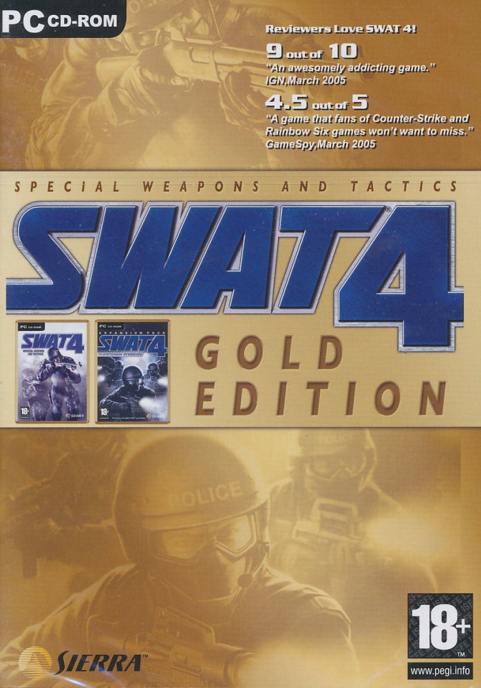 Sierra PC SWAT 4 Gold Edition