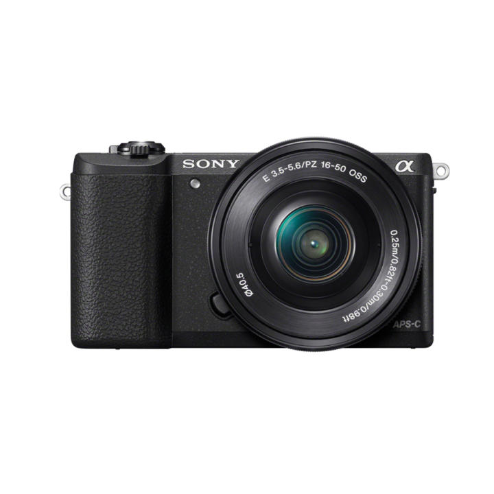 Sony Singapore α5100 / ILCE-5100 E-mount Camera with APS-C Sensor + SELP1650 Lens Kit (Black)