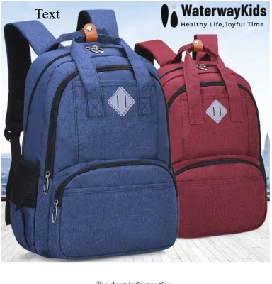 Casual Junior High School Student Schoolbag Large Capacity Backpack Canvas Shoulder Bag for Boys and Girls Best Gifts